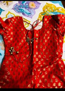 Beautiful Red Short Kurti