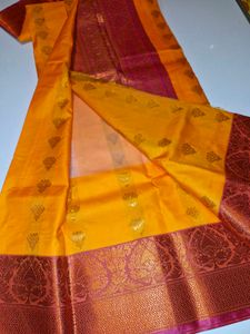 Elegant Yellow Saree