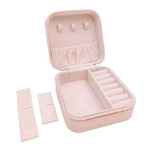 Pink Travel Jewelry Box