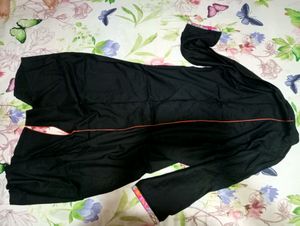 Indo Western Black And Pink Dress