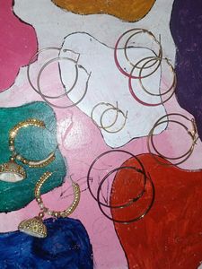 Any combo of 3 Hoop Earring Collection