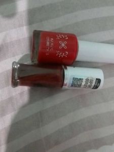 Nail Polish (Brown and Red)