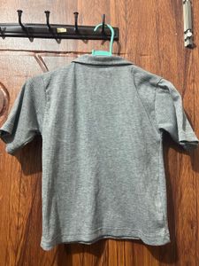 Gray Polo T-Shirt