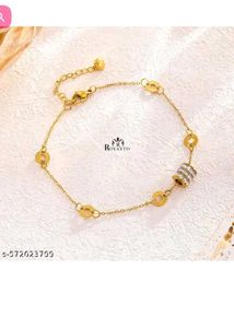 Gold Charm Bracelet