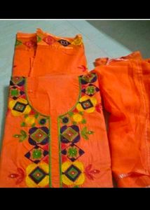 Vibrant Embroidered Kurta Set