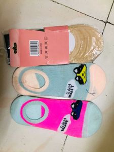 Cute Cartoon Socks New Unused