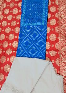 Blue Elegant Kurta Set