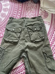 womens cargo green