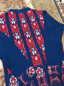 beautiful woollen kurti