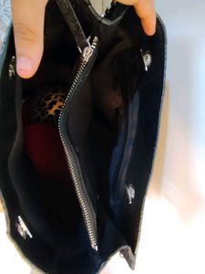 Studded Black Tote Bag🌸