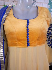 Haldi Party Amazing Dress With Dupatta