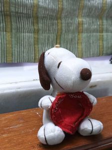 Snoopy Plush with Heart