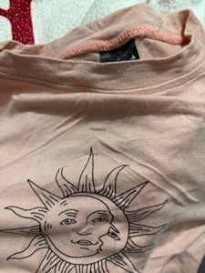 Cute Sun Graphic Long Sleeve Top