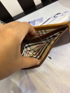 Burberry Check Bi-fold Wallet