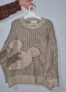 Cute Checkered Sweater