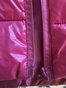 Magenta Puffer Vest
