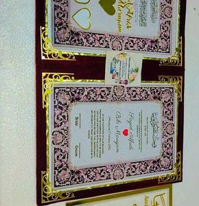 Nikah Nama Booklet