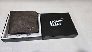 Montblanc Leather Wallet with Box