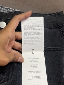 Urbanic Black  Jeans Heart Emb