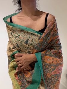 Green Colour Saree..
