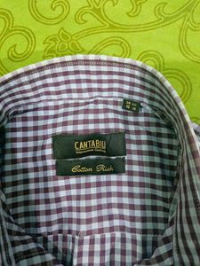 Cantabil Original, Check Shirt, Excellent quality