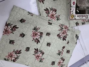 elegant floral bedsheet with cushions cover