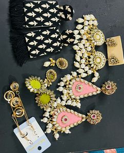 Hand Made Earrings 5 Combo Earring