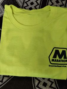 Marathon T-Shirt Neon Yellow
