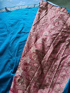 Elegant Pink Banarasi Saree