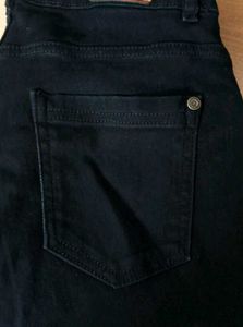 Black Stylish Girl Jeans