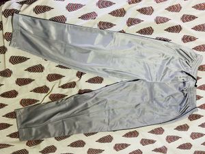 Silver Athletic Track Pants