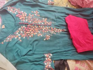 Kurti With New Leggings