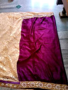 Beautiful Dual Colours Saree