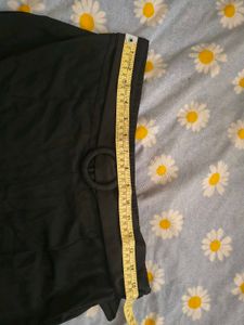 SASSFRAS Black Flared Pants