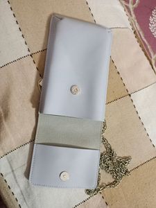 Miniso Cat Ears Sling Bag ( Grey Color )