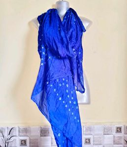 🎁Buy 2 Get 1 Free🎁Elegant Blue Dupatta
