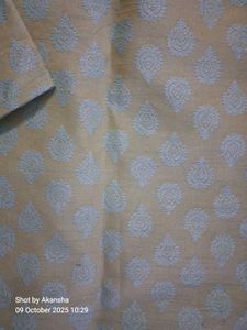 Green Sherwani Style Kurta Set