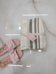 Brand New Tassled Boho Cotton Rug