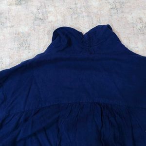 💙 Elegant Blue Pussy-Bow Blouse! 💙