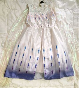 Elsa 'Frozen' Dress with Cape