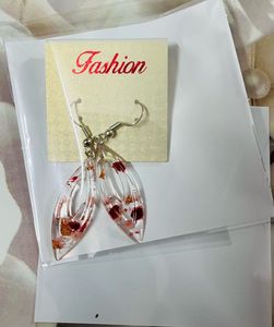 Resin Drop Earrings
