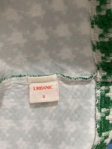 URBANIC Button Pinafore Dress