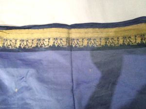 Blue Ethnic Banarasi Saree💙🌺✨