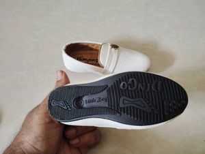 White Himansh Shoes