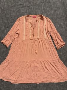 Peach Tunic Dress
