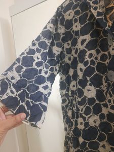 Light Print - INDIGO Cotton Kurta