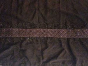 Black Partywear Saudi Abaya with Belt