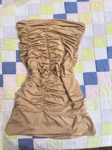 Ruched Bodycon Mini Dress