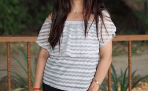 Striped Off-Shoulder Top