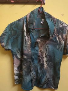 Printed Blazer